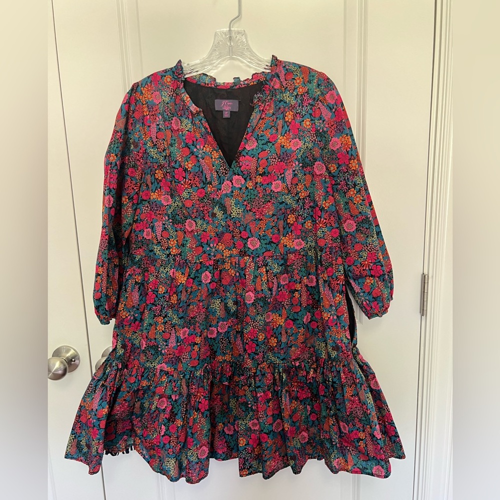 Jcrew liberty floral dress. Size MP